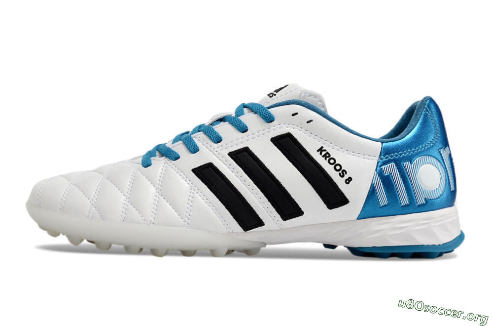 Adidas AdiPure 11Pro X PD25 Trx TF Football Shoes - White/Black/Blue 3