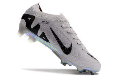 Nike Air Zoom Mercurial Vapor 15 Elite FG Football Boots - Grey/Black/Gold