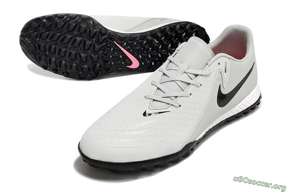 Nike Phantom GX 2 Acad LV8 TF Football Shoes - Grey/Black/White 0