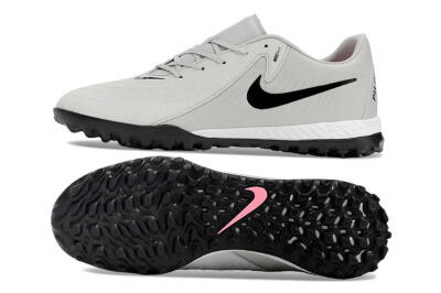 Nike Phantom GX 2 Acad LV8 TF Football Shoes - Grey/Black/White