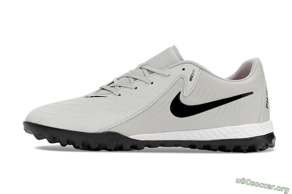 Nike Phantom GX 2 Acad LV8 TF Football Shoes - Grey/Black/White 3
