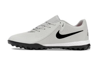 Nike Phantom GX 2 Acad LV8 TF Football Shoes - Grey/Black/White