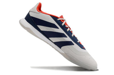 Adidas Predator 24 Elite IC Football Shoes - Grey/Blue/Red