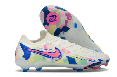 Nike Phantom Luna Elite NU FG Football Boots - Beige/Blue/Yellow/Pink