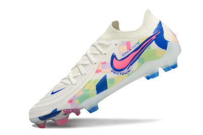 Nike Phantom Luna Elite NU FG Football Boots - Beige/Blue/Yellow/Pink