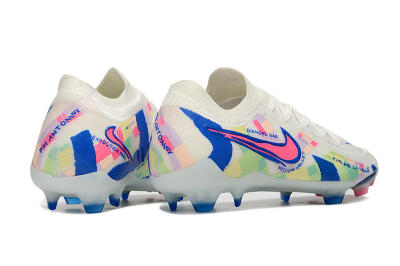 Nike Phantom Luna Elite NU FG Football Boots - Beige/Blue/Yellow/Pink