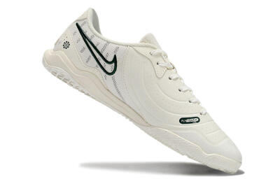 Nike Tiempo Legend 10 Academy IC Football Shoes - White/Green