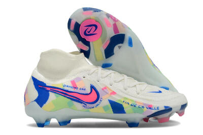 Nike Phantom Luna Elite NU FG Football Boots - Beige/Blue/Yellow/Pink
