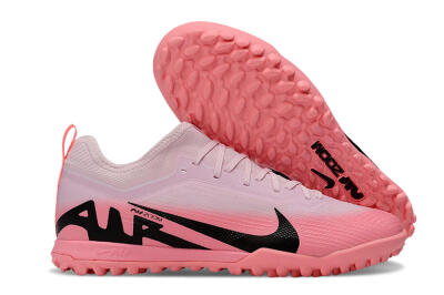 Nike Air Zoom Mercurial Vapor 15 Pro TF Football Shoes - Pink/Black