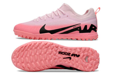 Nike Air Zoom Mercurial Vapor 15 Pro TF Football Shoes - Pink/Black