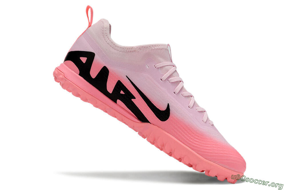 Nike Air Zoom Mercurial Vapor 15 Pro TF Football Shoes - Pink/Black 4