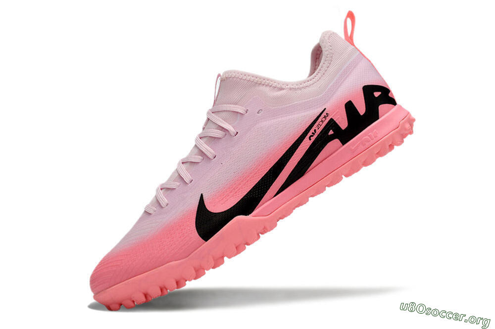 Nike Air Zoom Mercurial Vapor 15 Pro TF Football Shoes - Pink/Black 5