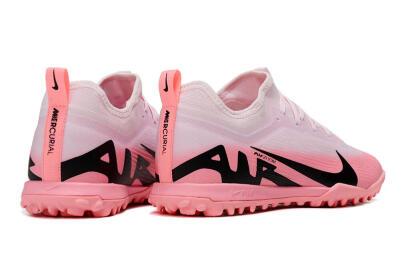 Nike Air Zoom Mercurial Vapor 15 Pro TF Football Shoes - Pink/Black