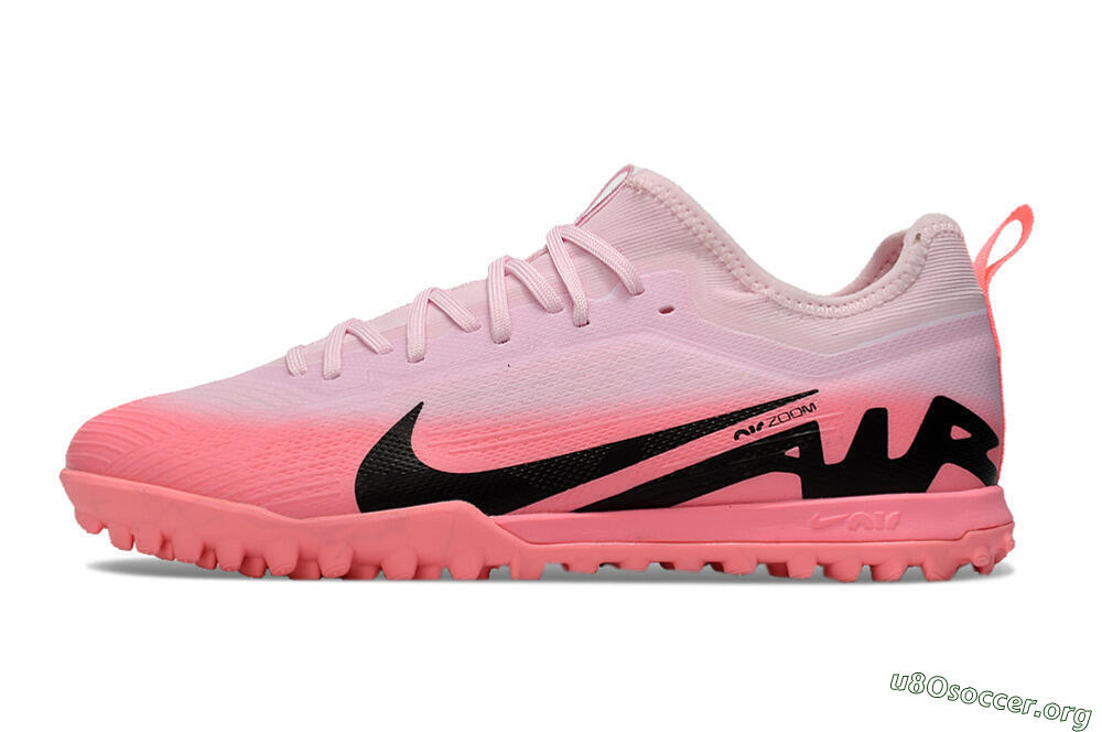Nike Air Zoom Mercurial Vapor 15 Pro TF Football Shoes - Pink/Black 3