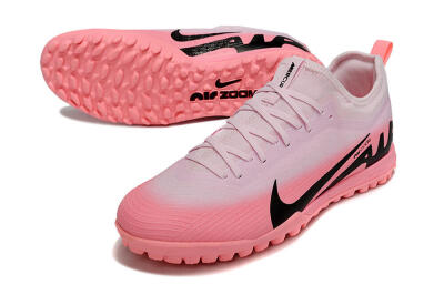 Nike Air Zoom Mercurial Vapor 15 Pro TF Football Shoes - Pink/Black