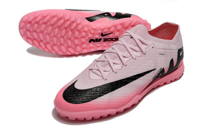 Nike Air Zoom Mercurial Vapor 15 Elite TF Football Shoes - Pink/Black