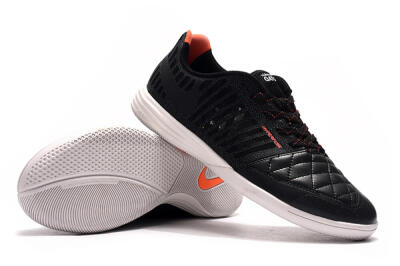 Nike Lunar Gato 2 IC Football Shoes - Black/Red/White