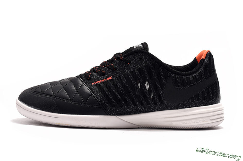Nike Lunar Gato 2 IC Football Shoes - Black/Red/White 2