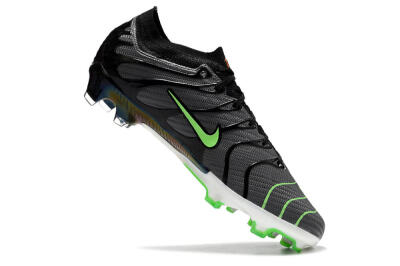 Nike Air Zoom Mercurial Vapor 15 Elite FG Football Boots - Silver/Black/Green