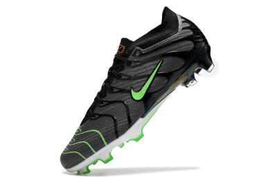 Nike Air Zoom Mercurial Vapor 15 Elite FG Football Boots - Silver/Black/Green