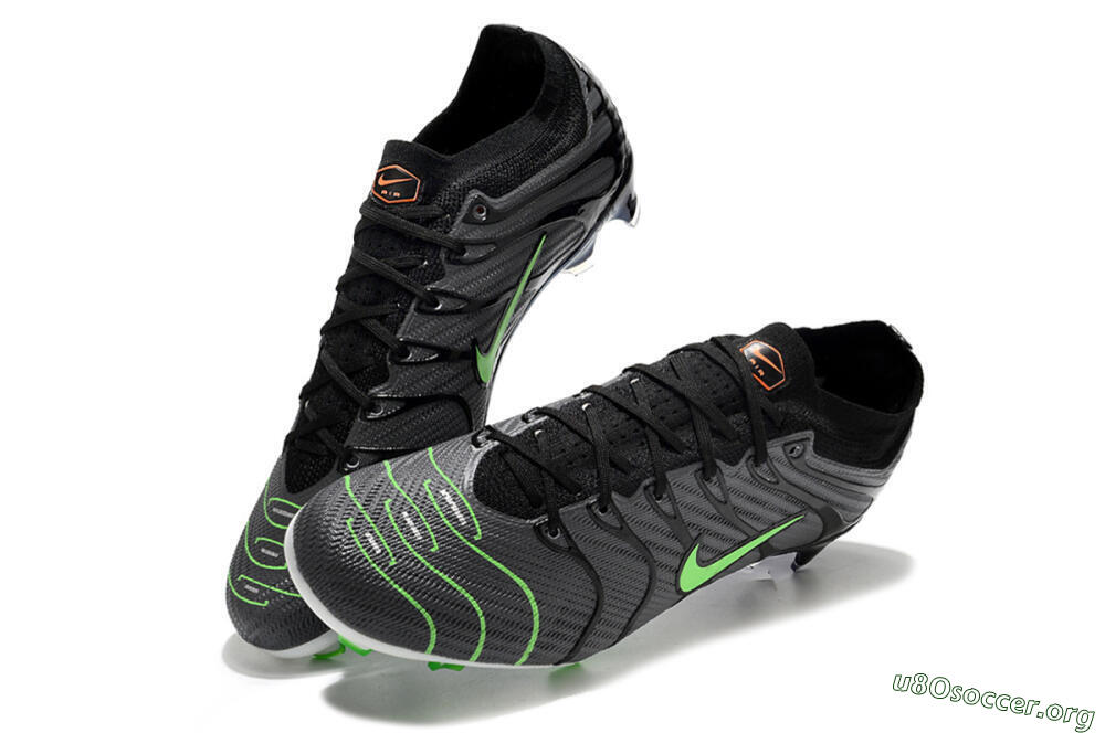 Nike Air Zoom Mercurial Vapor 15 Elite FG Football Boots - Silver/Black/Green 0