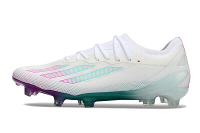 Adidas X23 crazyfast.1 Messi FG Football Boots - White/Pink/Green