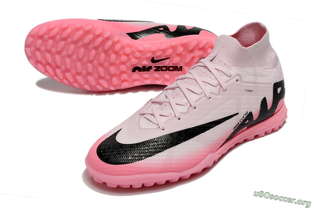Nike Air Zoom Mercurial Superfly 9 Elite TF Football Shoes - Pink/Pink/Black 0