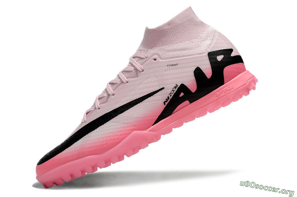 Nike Air Zoom Mercurial Superfly 9 Elite TF Football Shoes - Pink/Pink/Black 5