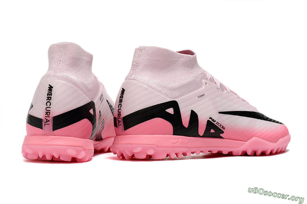 Nike Air Zoom Mercurial Superfly 9 Elite TF Football Shoes - Pink/Pink/Black 6