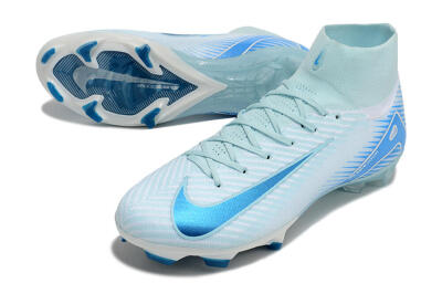 Nike Air Zoom Mercurial Superfly 10 Elite FG Football Boots - Jade/White/Blue