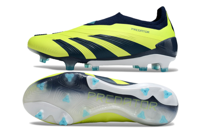 Adidas Predator Accuracy+ FG Football Boots - Yellow/Blue/White