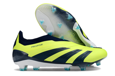 Adidas Predator Accuracy+ FG Football Boots - Yellow/Blue/White