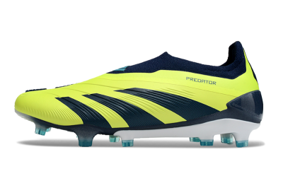 Adidas Predator Accuracy+ FG Football Boots - Yellow/Blue/White