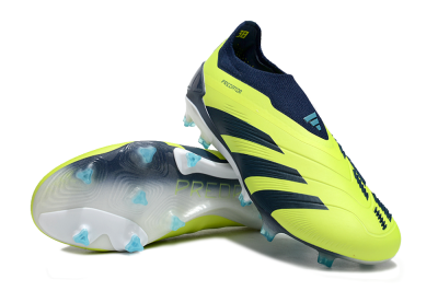 Adidas Predator Accuracy+ FG Football Boots - Yellow/Blue/White