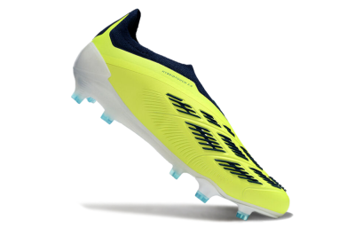 Adidas Predator Accuracy+ FG Football Boots - Yellow/Blue/White