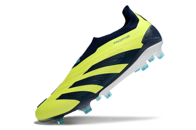 Adidas Predator Accuracy+ FG Football Boots - Yellow/Blue/White