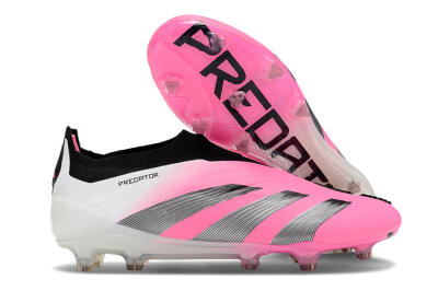 Adidas Predator Accuracy+ FG Football Boots - Pink/Black/White