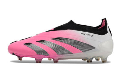 Adidas Predator Accuracy+ FG Football Boots - Pink/Black/White