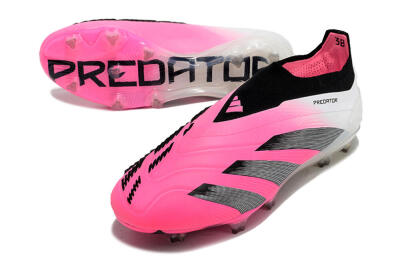 Adidas Predator Accuracy+ FG Football Boots - Pink/Black/White