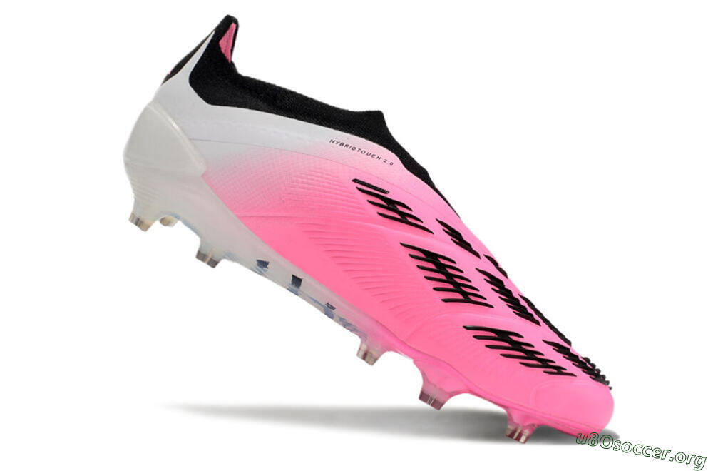 Adidas Predator Accuracy+ FG Football Boots - Pink/Black/White 4