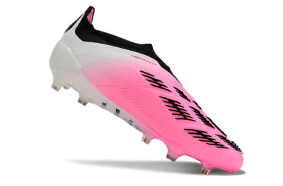 Adidas Predator Accuracy+ FG Football Boots - Pink/Black/White