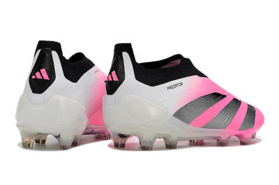 Adidas Predator Accuracy+ FG Football Boots - Pink/Black/White