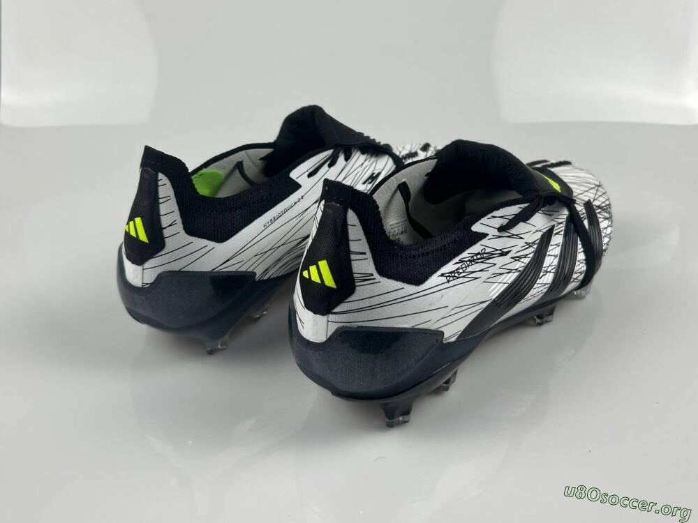 Adidas Predator Elite Foldover Tongue FG Football Boots - White/Black/Yellow