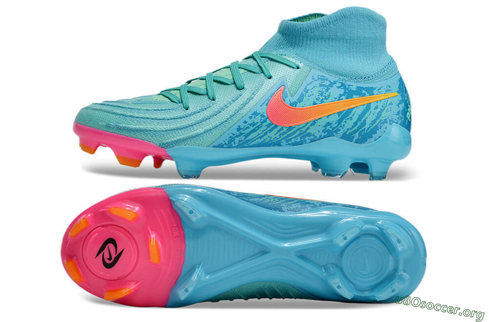 Nike Phantom Luna Elite FG Football Boots - Jade/Blue/Orange 1
