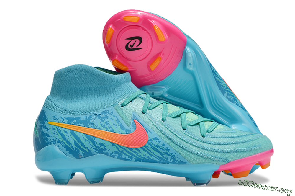 Nike Phantom Luna Elite FG Football Boots - Jade/Blue/Orange 2