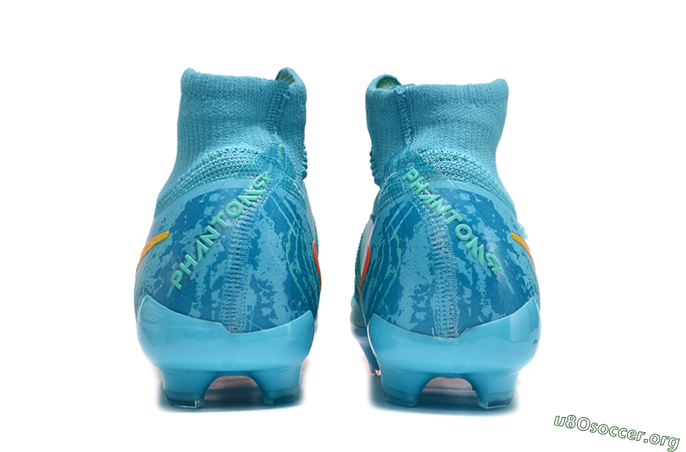 Nike Phantom Luna Elite FG Football Boots - Jade/Blue/Orange 5
