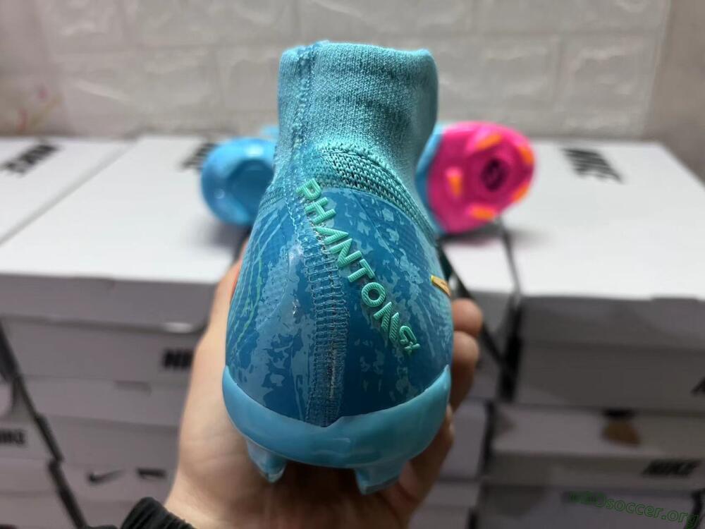 Nike Phantom Luna Elite FG Football Boots - Jade/Blue/Orange