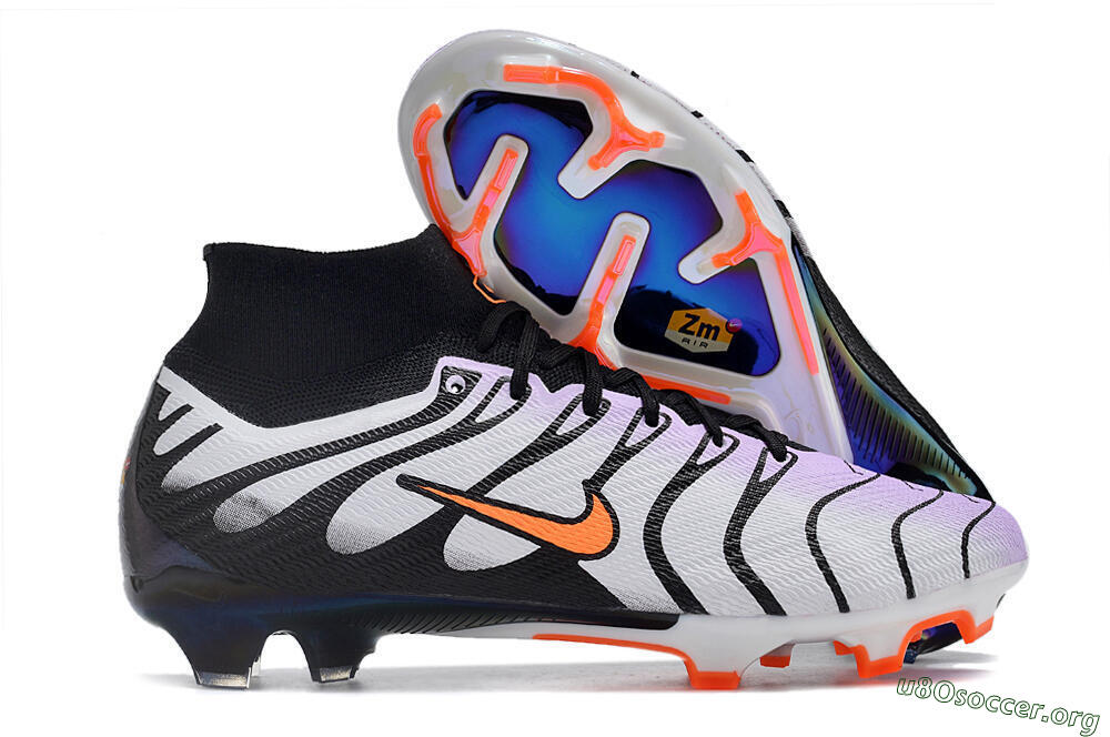 Nike Air Zoom Mercurial Superfly 9 Elite FG Football Boots - Purple/Black/Orange 2