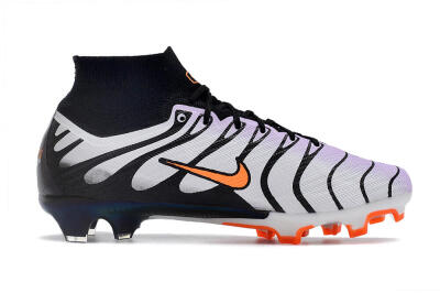 Nike Air Zoom Mercurial Superfly 9 Elite FG Football Boots - Purple/Black/Orange