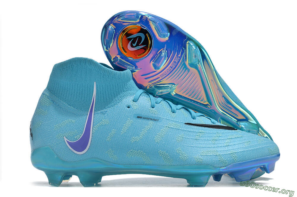 Nike Phantom Luna Elite FG Football Boots - Blue/Black/Gold 2